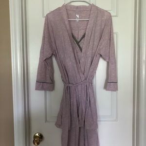 Belabumbum nursing gown with matching robe L